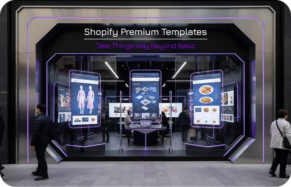 Shopify Premium Templates: Take Things Way Beyond Basic