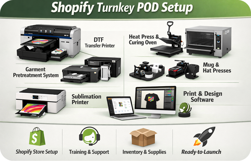 Shopify Turnkey Print on Demand Service: A Thorough Guide